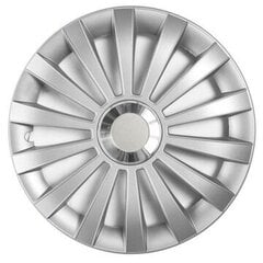 4× Jestic 14" hubcap Musta hinta ja tiedot | Pölykapselit | hobbyhall.fi