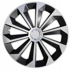 Jestic 16" hubcap musta hinta ja tiedot | Pölykapselit | hobbyhall.fi