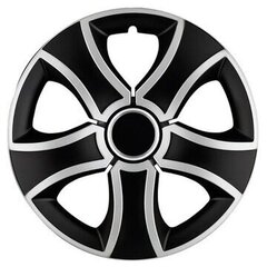 Jestic 16" hubcap musta hinta ja tiedot | Pölykapselit | hobbyhall.fi