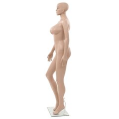 mannekiini lasialustalla 180 cm beige hinta ja tiedot | Naulakot | hobbyhall.fi