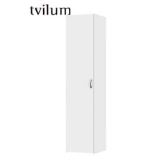 Kaappi Tvilum Space, 1 ovi, 175 cm, valkoinen hinta ja tiedot | Kaapit | hobbyhall.fi