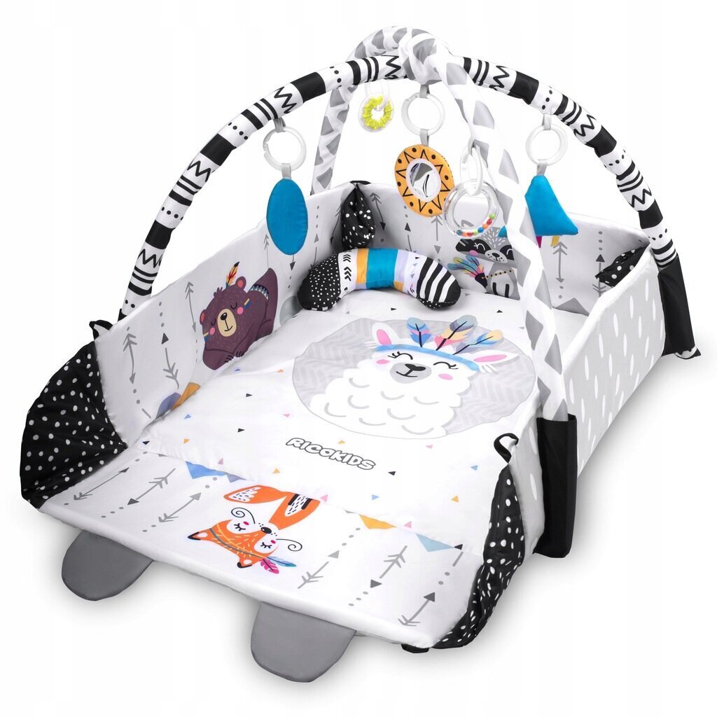 Ricokids Boho koulutusmatto 110 x 100 cm 7318 hinta ja tiedot | Leikkimatot | hobbyhall.fi