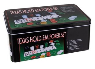 Texas Poker Setti hinta ja tiedot | Korttipelit, pokeri | hobbyhall.fi