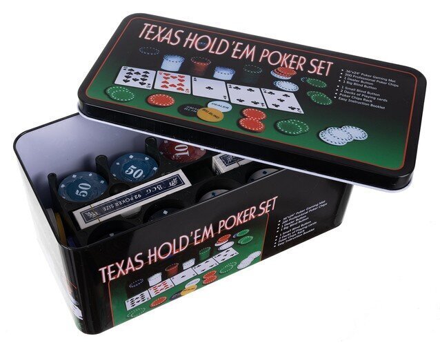 Texas Poker Setti hinta ja tiedot | Korttipelit, pokeri | hobbyhall.fi