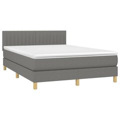 Sänky , 140x200 cm, harmaa hinta ja tiedot | Sängyt | hobbyhall.fi