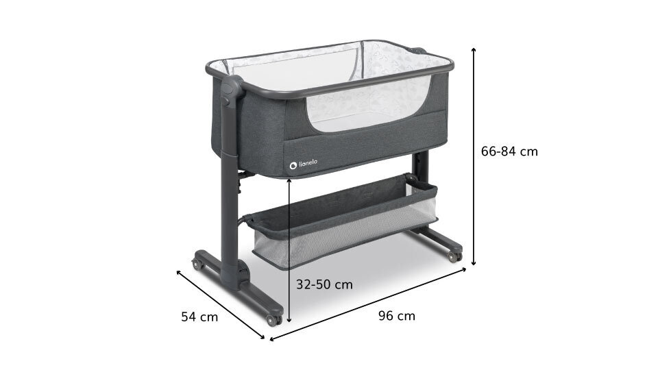 Lionelo Timon 3in1 -sänky hinta ja tiedot | Matkasängyt | hobbyhall.fi