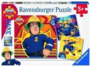 Palapeli 3x49 elementit Fireman Sam hinta ja tiedot | Palapelit | hobbyhall.fi