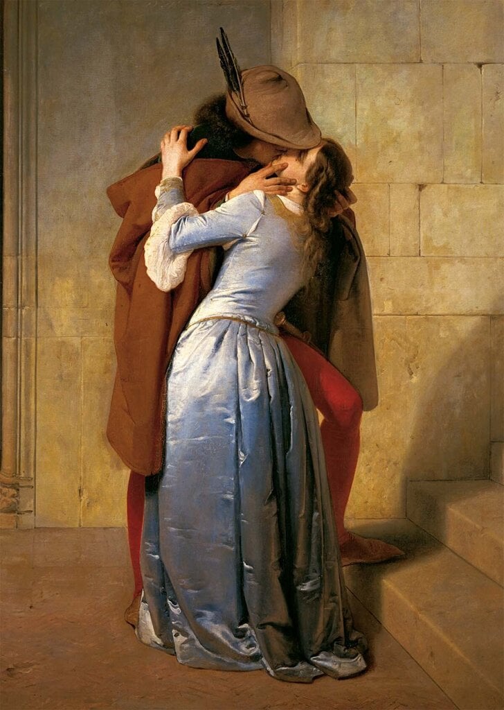 ravensburger hayez the kiss palapeli, 1000 det. hinta ja tiedot | Palapelit | hobbyhall.fi