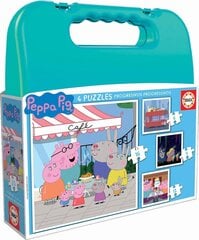 Pulmasarja Peppa, 4 kpl. hinta ja tiedot | Palapelit | hobbyhall.fi