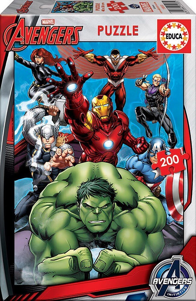 Puzzle Avengers, 200 kpl hinta ja tiedot | Palapelit | hobbyhall.fi