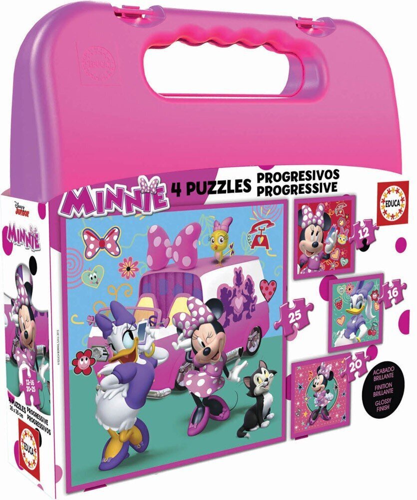 Palapelit Minnie, 4 kpl. hinta ja tiedot | Palapelit | hobbyhall.fi