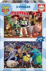 Palapelit Toy Story, 2 kpl. x 100 kappaletta hinta ja tiedot | Palapelit | hobbyhall.fi