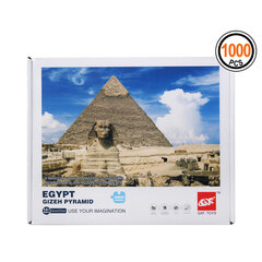 Palapeli Egyptin Gizeh Pyramid 1000 kpl hinta ja tiedot | Palapelit | hobbyhall.fi