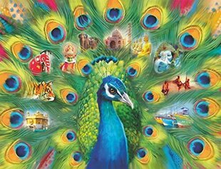 Ravensburger 16567 Peacock -palapeli, monivärinen maa, hinta ja tiedot | Palapelit | hobbyhall.fi