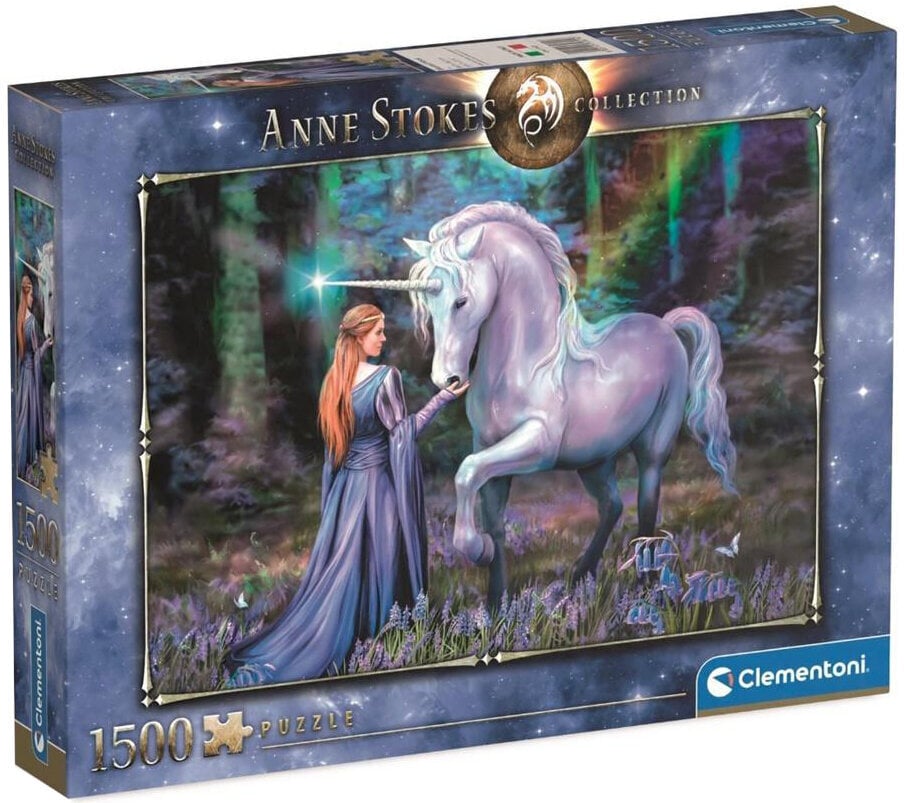 palapeli anne stokes yksisarvinen 1500 palaa hinta ja tiedot | Palapelit | hobbyhall.fi