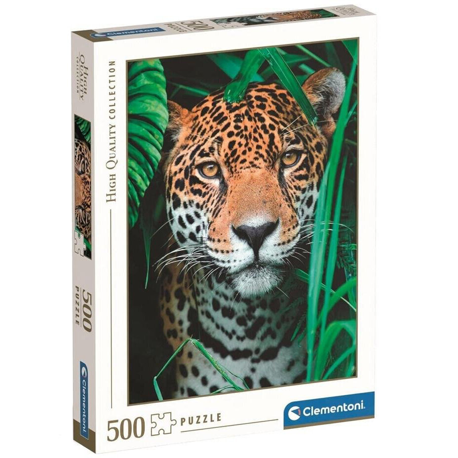 500 palan palapeliä - jaguaari viidakossa hinta ja tiedot | Palapelit | hobbyhall.fi