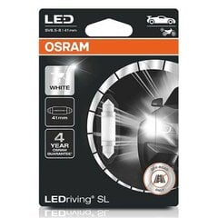 Autovalo Osram OS6413DWP-01B C5W 6000K 0,6 W hinta ja tiedot | Polttimot | hobbyhall.fi