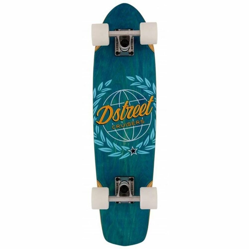 Skateboard Dstreet, sininen, 28" hinta ja tiedot | Skeittilaudat | hobbyhall.fi