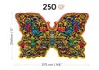 Puinen palapeli ainutlaatuisilla elementeillä "Royal Wings" Wooden Puzzle 250 pcs / Wooden.city hinta ja tiedot | Palapelit | hobbyhall.fi