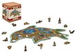 Puinen palapeli ainutlaatuisilla elementeillä "Jewels of the Sea" Wooden Puzzle 250 pcs / Wooden.city hinta ja tiedot | Palapelit | hobbyhall.fi