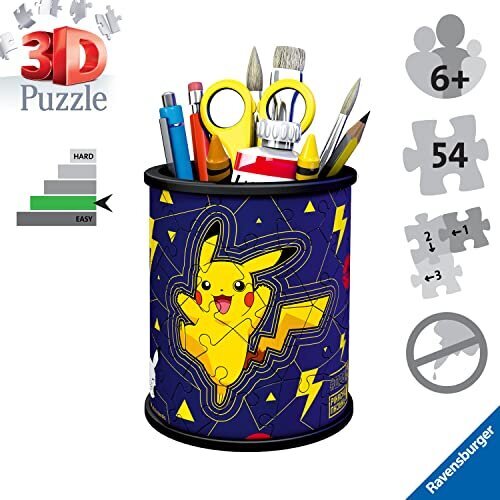 Puzzle Ravensburger Pokemon 3D penaali, 54 v hinta ja tiedot | Palapelit | hobbyhall.fi