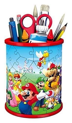 Puzzle Super Mario 3D kynäkotelo Ravensburger, 54 v hinta ja tiedot | Palapelit | hobbyhall.fi