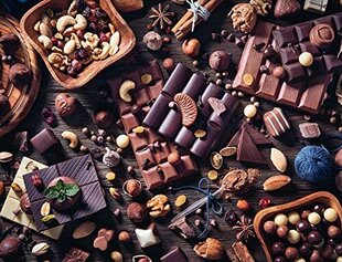 Ravensburger Puzzle 16715 Chocolate Paradise Puzzle 2000 -kappaletta aikuisille ja lapsille 14 vuoden palapeli makeisilla hinta ja tiedot | Palapelit | hobbyhall.fi