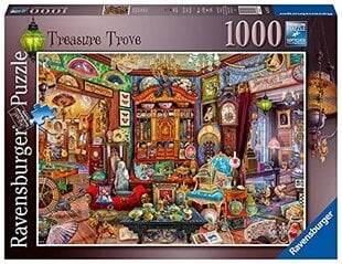 Ravensburger Aimee Stewart Treasure Trove, 1000 osan palapeli, yli 12 -vuotiaille hinta ja tiedot | Palapelit | hobbyhall.fi