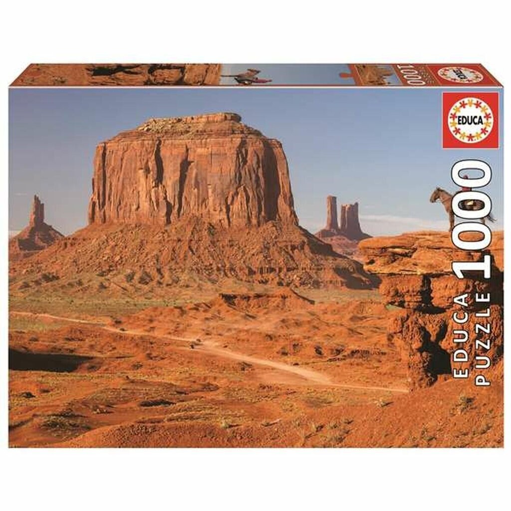 Palapeli Educa Monument Valley, 1000 d. hinta ja tiedot | Palapelit | hobbyhall.fi