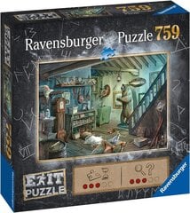 Ravensburgerin palapeli Exit 8: Pelottavassa kellarissa 759p 15029 hinta ja tiedot | Palapelit | hobbyhall.fi