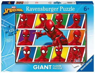 Ravensburger Puzzle Spiderm. Rikosmetsästyksessä125p 9790 hinta ja tiedot | Palapelit | hobbyhall.fi