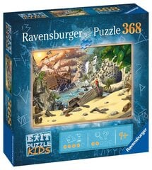 Ravensburgerin palapelin exitkids: Pirate Adventure368P 12954 hinta ja tiedot | Palapelit | hobbyhall.fi