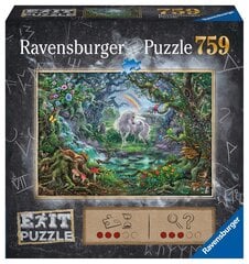 Ravensburger Puzzle Escape Puzzle - Unicorn 759pc 15030 hinta ja tiedot | Palapelit | hobbyhall.fi