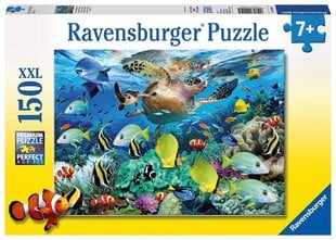 Ravensburgerin palapeli vedenalainen paratiisi 150kpl 10009 hinta ja tiedot | Palapelit | hobbyhall.fi