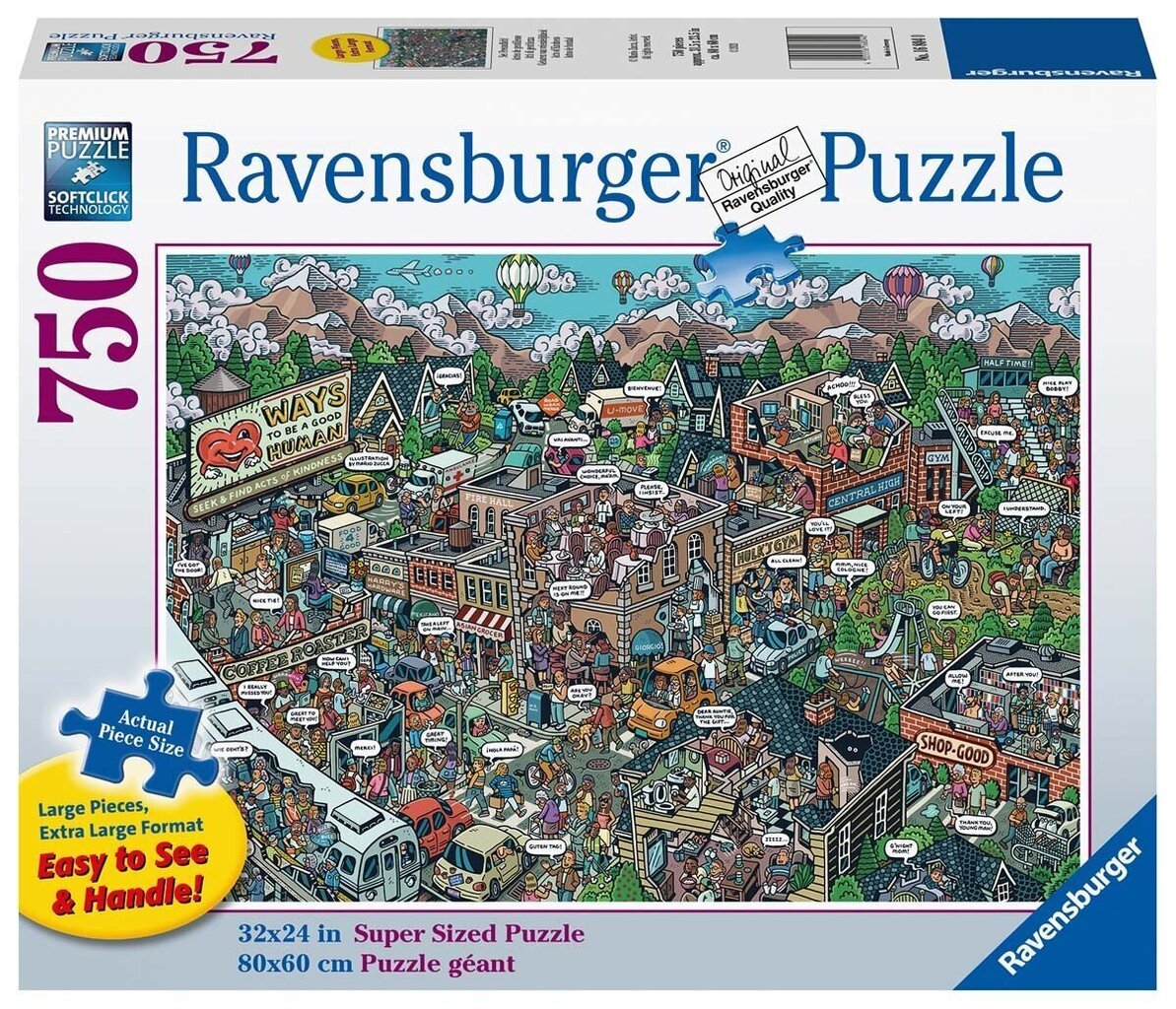 ravensburger city puzzle, 16804, 750 d. hinta ja tiedot | Palapelit | hobbyhall.fi