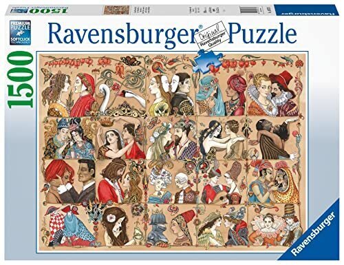 ravensburger love puzzle, 1500 det. hinta ja tiedot | Palapelit | hobbyhall.fi