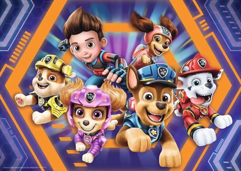 Palapeli 60 Pieces Giant Paw Patrol Elokuva Giant hinta ja tiedot | Palapelit | hobbyhall.fi