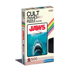 Puzzle Clementoni Cult Movies Jaws, 500 d. hinta ja tiedot | Palapelit | hobbyhall.fi