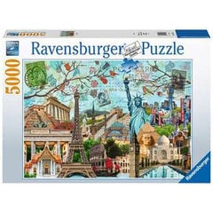 Palapeli Ravensburger Big City Collage, 5000 det. hinta ja tiedot | Palapelit | hobbyhall.fi