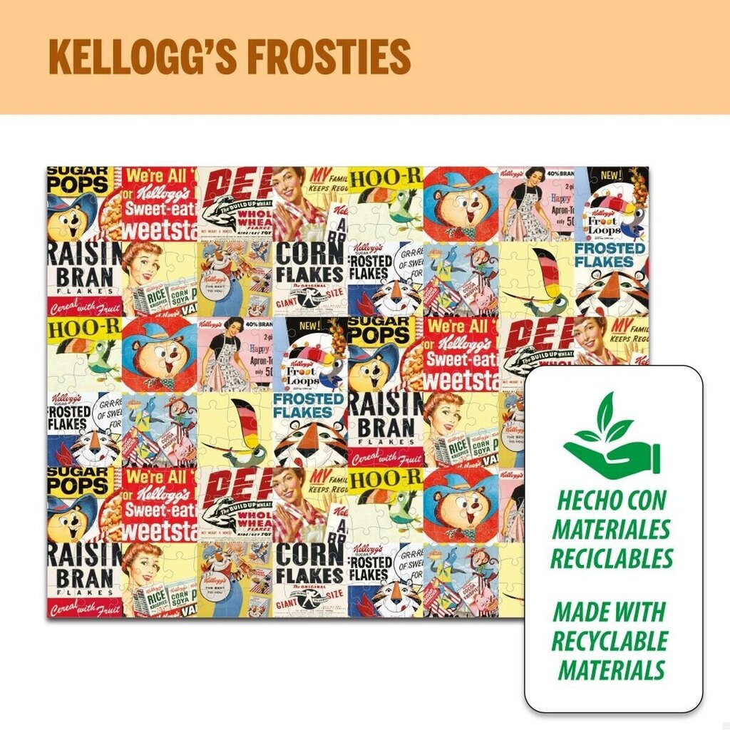 Palapeli Colorbaby Kellogg's Frosties 300 d. hinta ja tiedot | Palapelit | hobbyhall.fi