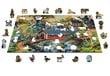 Puinen palapeli ainutlaatuisilla elementeillä "Countryside Bridges" Wooden Puzzle 500 pcs / Wooden.city hinta ja tiedot | Palapelit | hobbyhall.fi