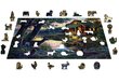 Puinen palapeli ainutlaatuisilla elementeillä "Evening at the Lakehouse" Wooden Puzzle 500 pcs / Wooden.city hinta ja tiedot | Palapelit | hobbyhall.fi