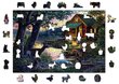 Puinen palapeli ainutlaatuisilla elementeillä "Evening at the Lakehouse" Wooden Puzzle 500 pcs / Wooden.city hinta ja tiedot | Palapelit | hobbyhall.fi