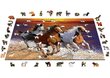 Puinen palapeli ainutlaatuisilla elementeillä "Wild Horses on the Beach" Wooden Puzzle 1000 pcs / Wooden.city hinta ja tiedot | Palapelit | hobbyhall.fi