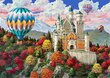 Puinen palapeli ainutlaatuisilla elementeillä "The Neuschwanstein Castle" Wooden Puzzle 1000 pcs / Wooden.city hinta ja tiedot | Palapelit | hobbyhall.fi