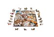 Puinen palapeli ainutlaatuisilla elementeillä "Kittens in London" Wooden Puzzle 200 pcs / Wooden.city hinta ja tiedot | Palapelit | hobbyhall.fi