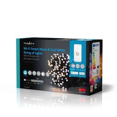 Nedis SmartLife Koristeellinen LED-valosarja 200 LED-ää Valkoinen - 20 m hinta ja tiedot | Joulukoristeet | hobbyhall.fi