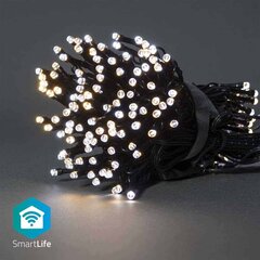 Nedis SmartLife Koristeellinen LED-valosarja 200 LED-ää Valkoinen - 20 m hinta ja tiedot | Joulukoristeet | hobbyhall.fi