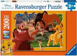 Palapeli Ravensburger Leijonakuningas, 200 palaa hinta ja tiedot | Palapelit | hobbyhall.fi