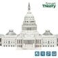 3D palapeli Capitolio Colorbaby, 126 d, 6 kpl. hinta ja tiedot | Palapelit | hobbyhall.fi